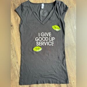 Apple Pucker tee shirt